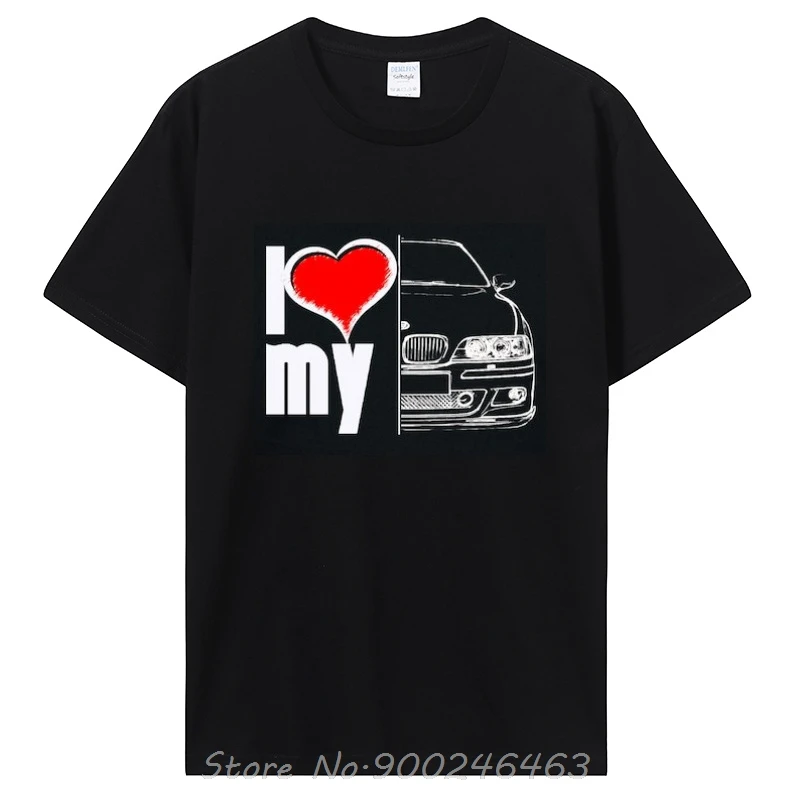 Übergroßes T-Shirt I Love My E39 Touring M5 Tuning EDM T-Shirt Grafikdesign Druck Fan T-Shirt O-Ausschnitt Tops T-Shirts