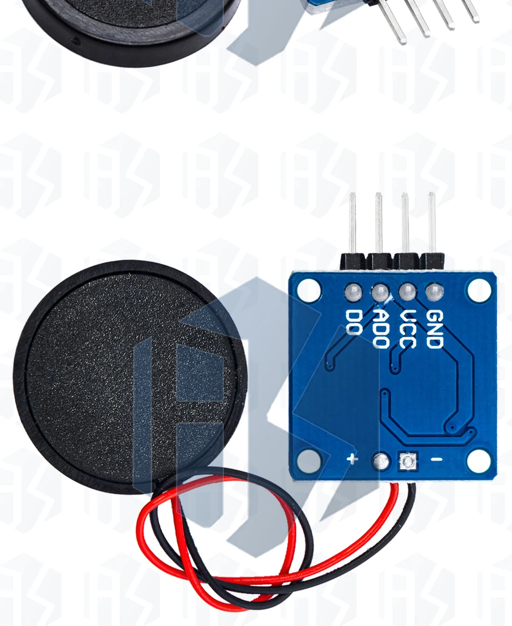 1~100 Stück 5V Piezoelektrischer Film-Vibrationssensor-Schaltmodul mit TTL-Pegelausgang für Arduino – Detail 7