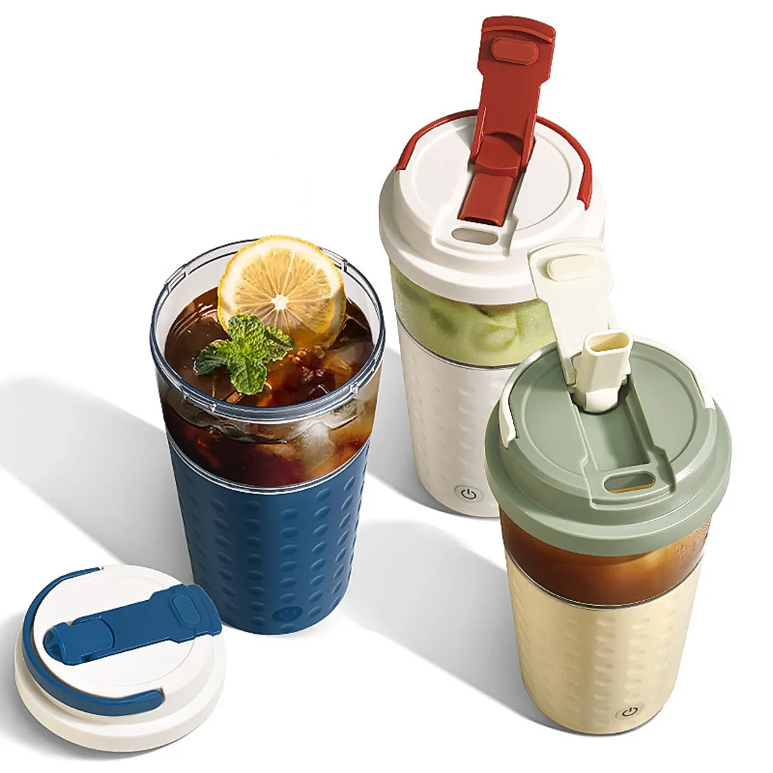 Automatic Stirring Coffee Cup Kitchen Mixing Mug Rechargeable Magnetic Stirring Multipurpose Drinking Tool Portable Blender Cup 5