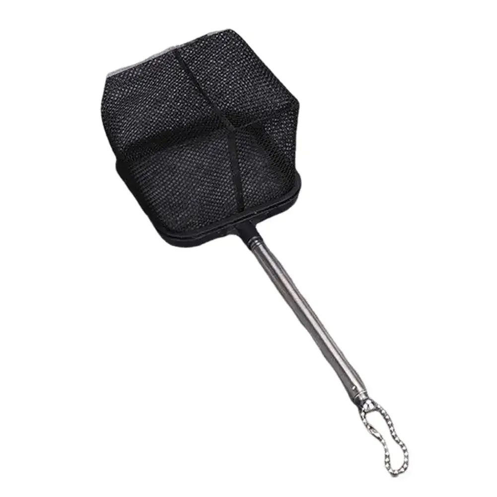 Aquarium Square Fishing Net With Suction Cup Extendable Long Handle Fishing Gear For Catching Fish Shrimp Tank Clean Supplies 2