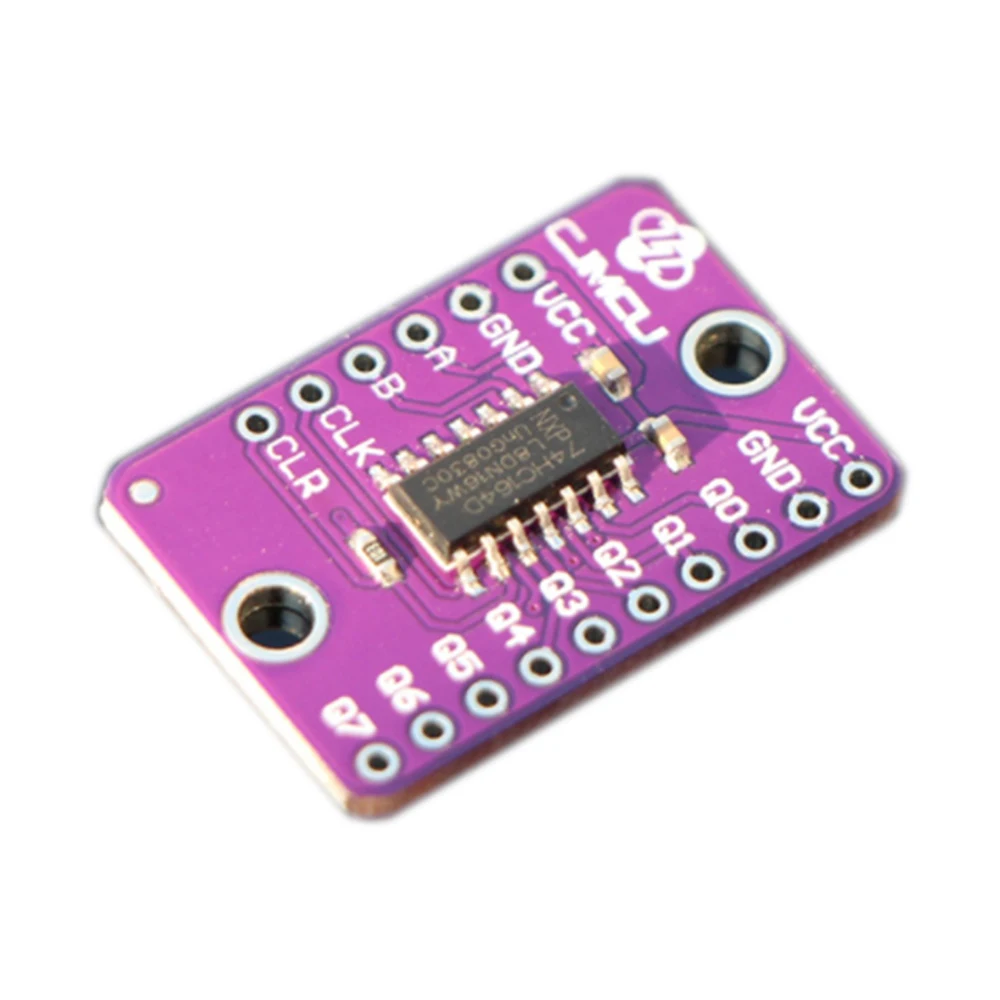 

CJMCU-164 SN74HC164D 8 bit shift register module development board