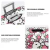 New Hello Kitty Cute Cartoon Suitcase Cover Business Protector Flight Strectch Luggage Case 4