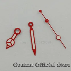 High Quality Red Watch Hands with Green Luminous Hand for Miyota82-DG