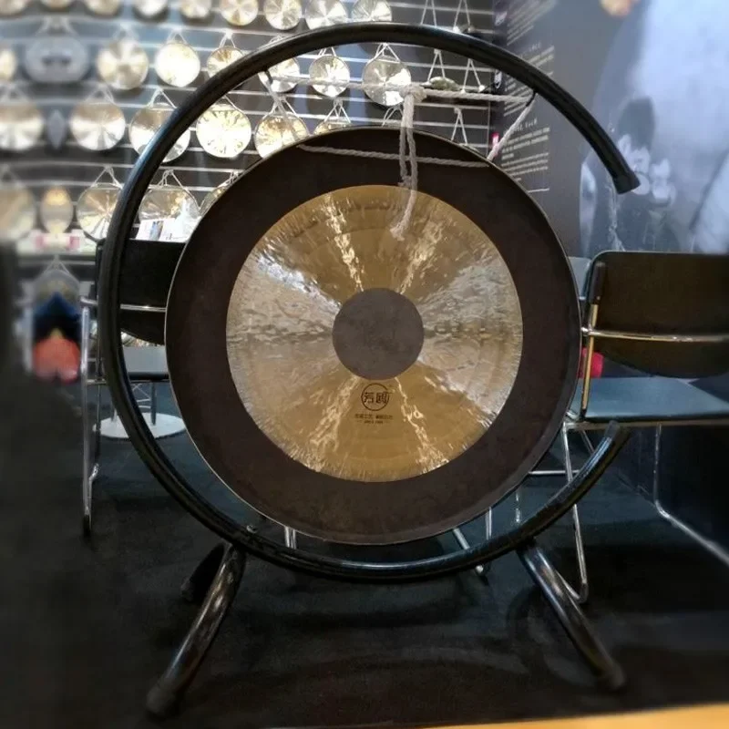 18cm-30cm Hand Hammering Drum Chinese Famous Opera Percussion Instruments Copper Gong With Gong Hammer Chao Road Opening