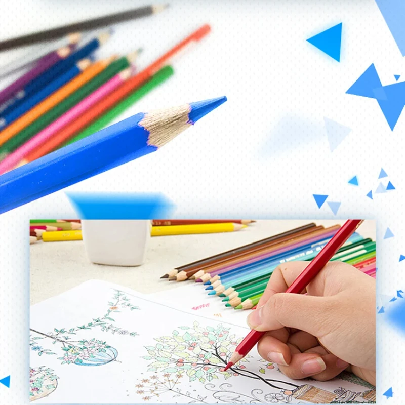 Premium Oily Color Pencil Set - 12 Vibrant Colors for Art and School Supplies