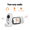 3.2 Inch LCD Wireless Color Video Baby Monitor VB603 Night Vision Nanny Monitor Lullabies Surveillance Security Baby Camera 2