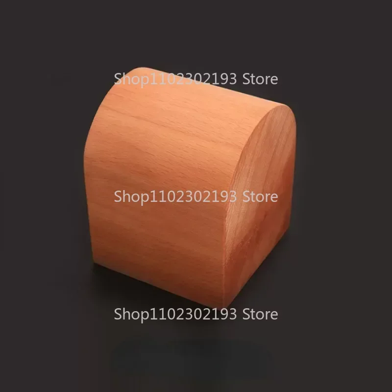 1pc Designer Leather Craft Bend Fixed Mold Glue Stitch Sewing Wood Hand Tool Accessories Corner Shaping Tool Leather Tools Leather Craft Tool Kit Leather Craft Tools Leather Craft Tool