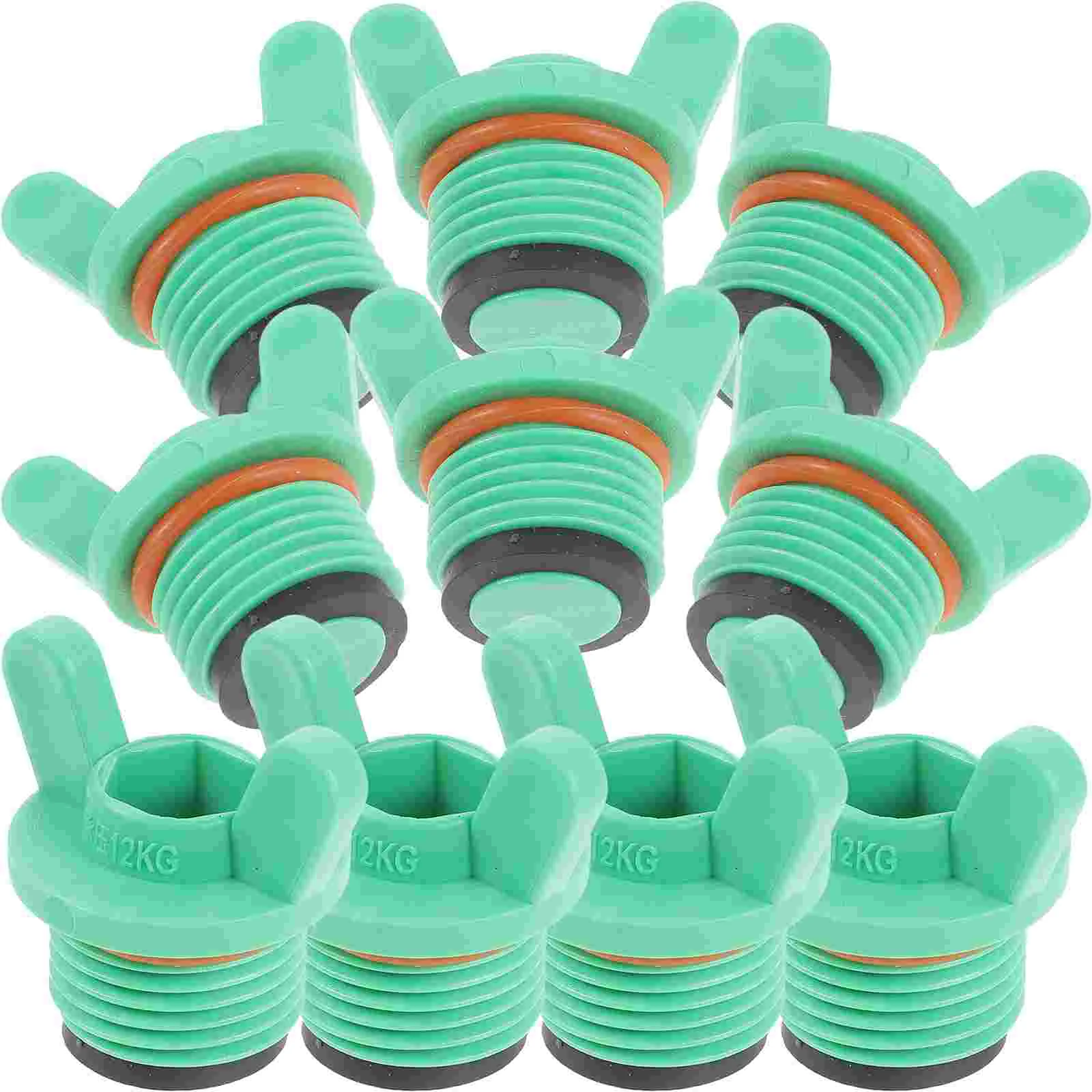 

10 Pcs Hose Plastic Thread Plug Outdoor Stopper Multipurpose Water Tubing Replaceable