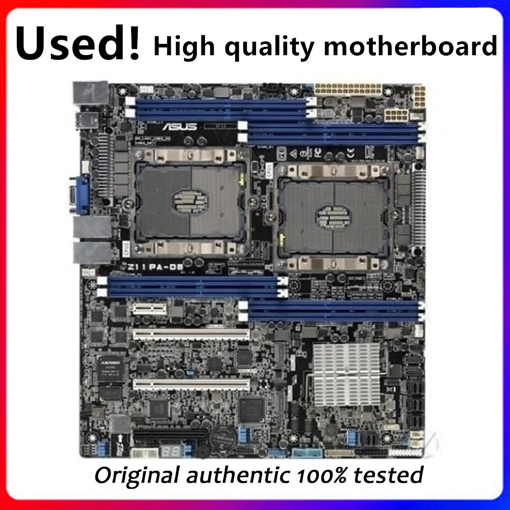 

Материнская плата C621 LGA 3647 для настольной станции ASUS, б/у материнская плата Z11 DDR4 USB3.0 SATA3