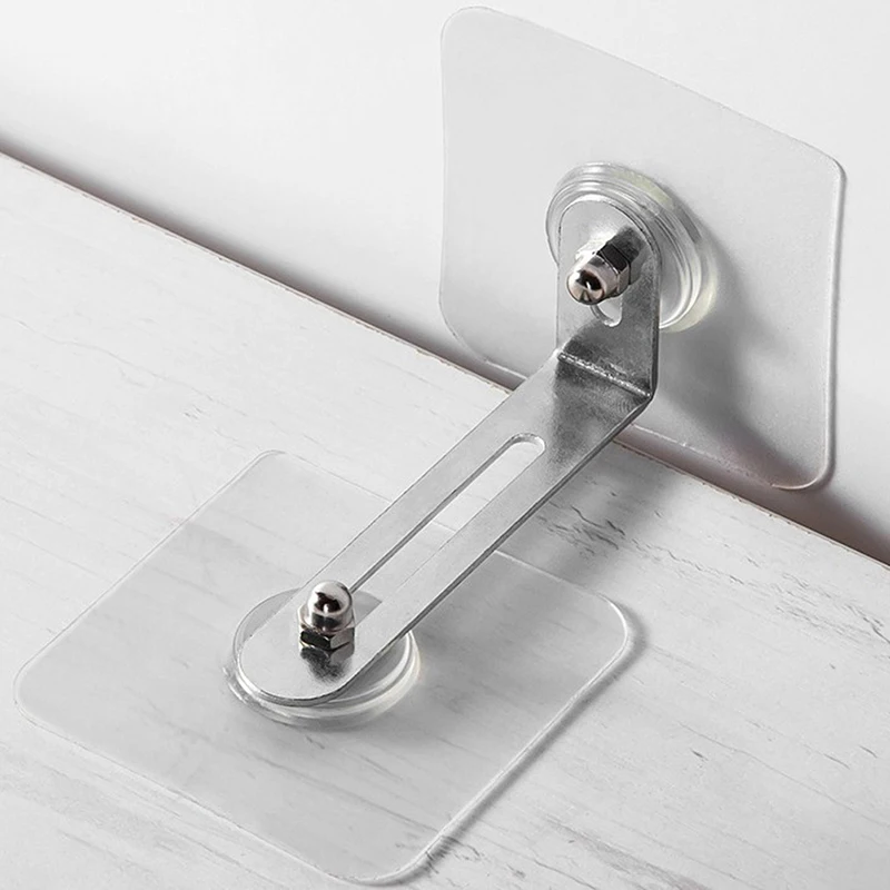 Description Picture 3 of itemShelf Furniture Support Punch-free Self-adhesive Child Safety Cabinet Furniture Anti-falling Fixator Cabinet Fixer