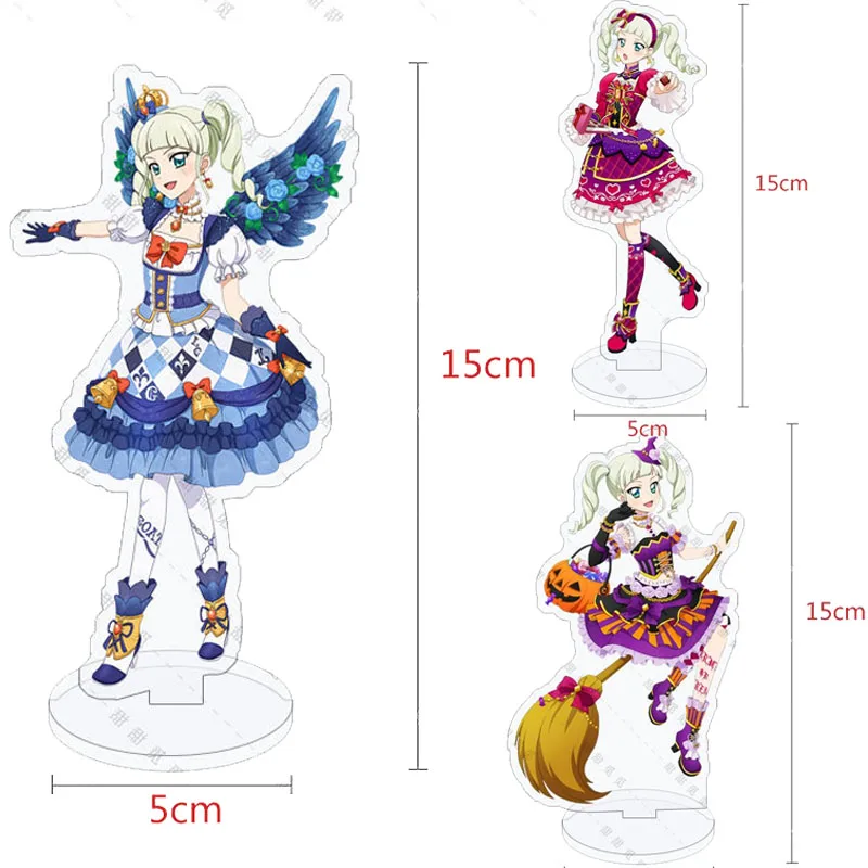 

Aikatsu звезды стенд знак Todo Yurika мультяшная аниме-фигурка изысканные студенческие настольные украшения собирать ребенка девочку модель игрушки подарок