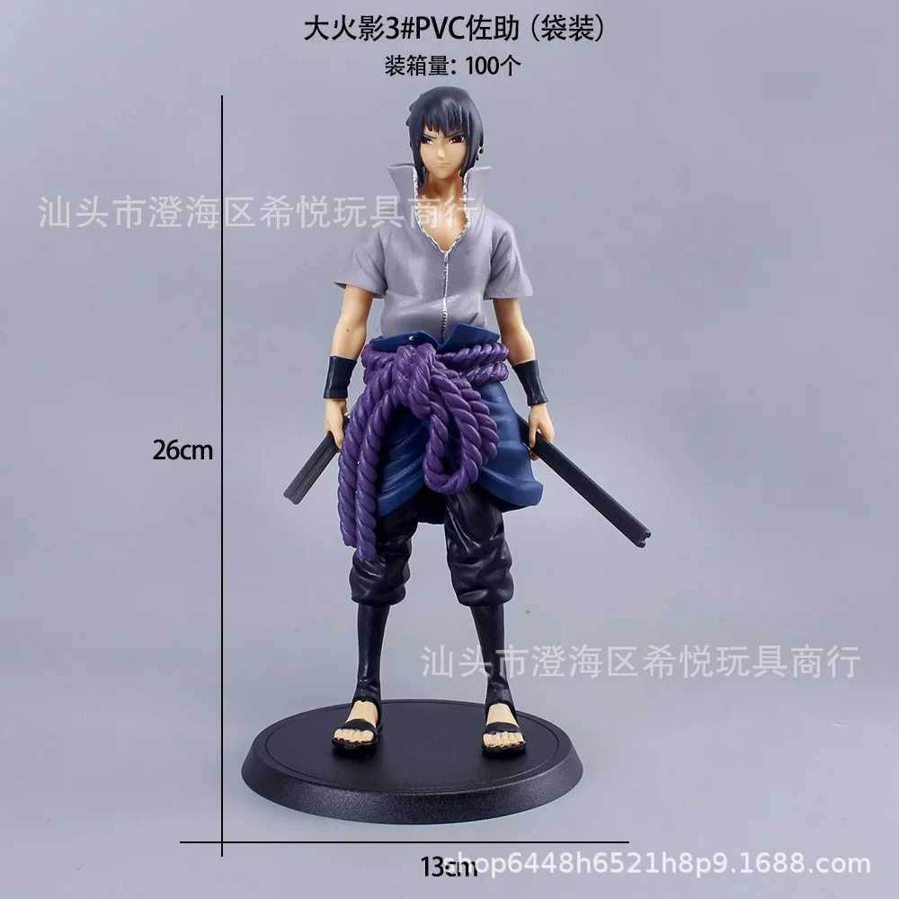 Naruto Shippuden Team 7 Anime Figure Collectible Desktop Decoration Toy
