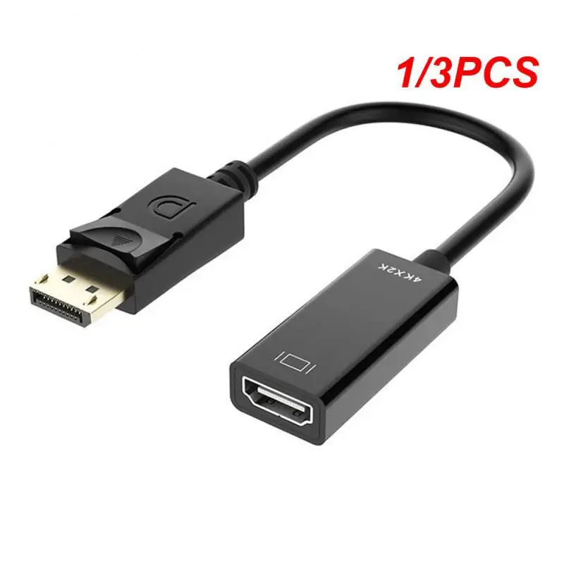 

1/3PCS to HDMI-compatible Cable Cable Converter 4K/1080P Displayport to Adapter for Computer Laptop HDTV Projector Monitor