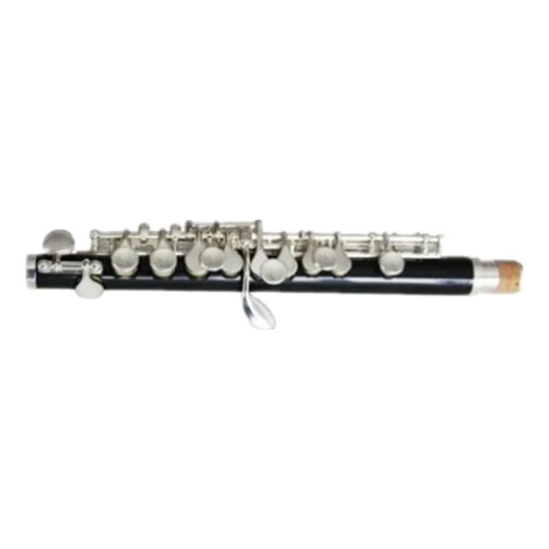 MeeLe-ABS Body Piccolo with Silver Plated Keys, Silver Plated Head Joint
