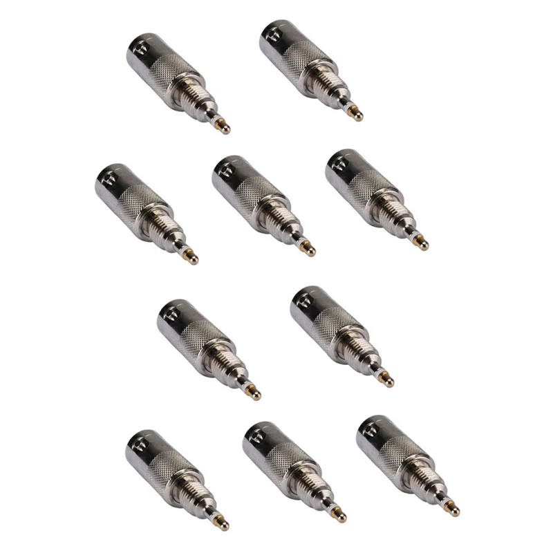 

10x BNC Female Antenna Connector RF Test Adapter For Motorola GP88 GP300 GP328 GP338 GP340 GP360 GP380 HT750 HT1250 EX600 Radio