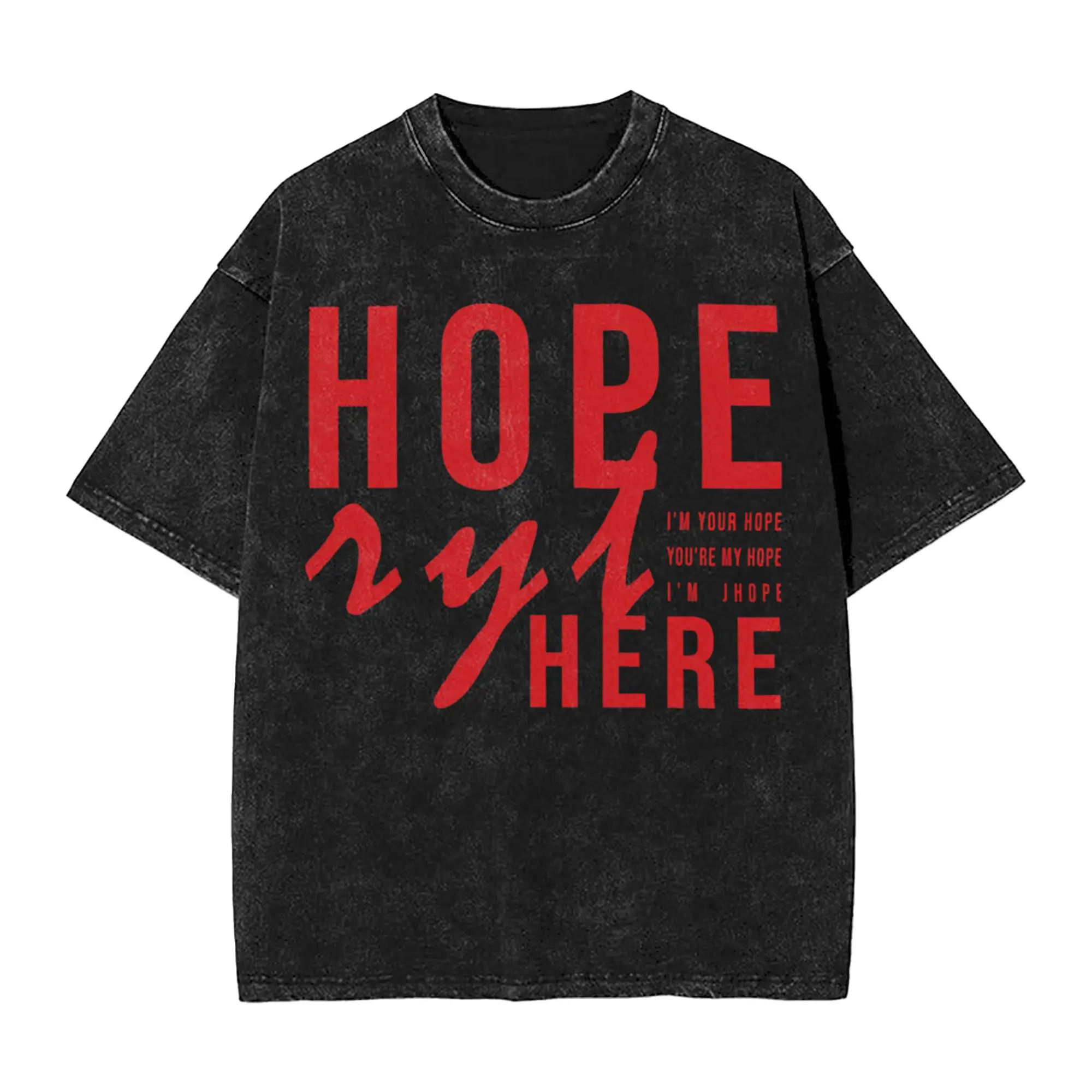 アイドル [HOPE ON THE STAGE_FINAL] T-Shirt (Red) Hope on the Stage Tour Shirt [RED VER] - Etsy