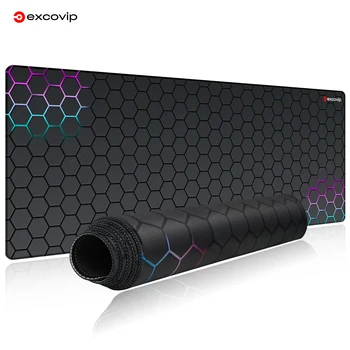 EXCO Gaming Mouse Pad Large with Stitched Edge Non-Slip Rubber Base Extended Desk Mat Keyboard Mousepad for Office Home Computer 1
