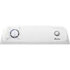 6.5 cu. ft. Front Load Electric Dryer with 11 Drying Cycles,White,Easy to use and handle 4