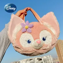 

Disney 2022 New Girl Plush Handbag Cartoon Cute Girl Plush Messenger Bag Large Capacity Fashion Multifunctional Storage Bag