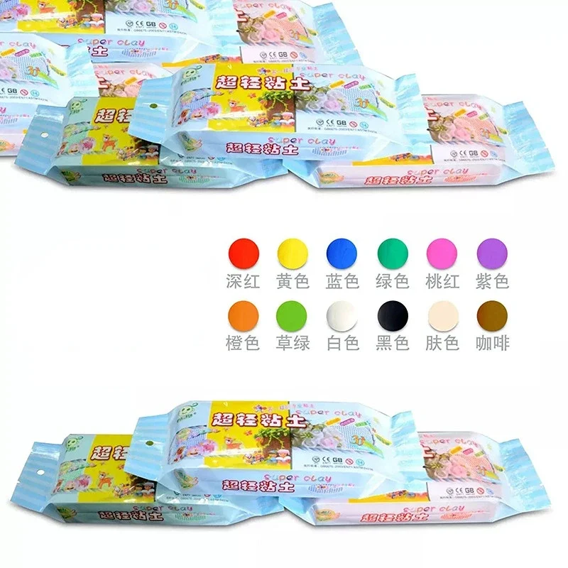 Ultra Light Clay Modeling Material for Handmade Crafts