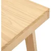 Plank+Beam Classic Rectangular Coffee Table, 40 Inch Farmhouse Coffee Table, Mini Center Tables for Small Spaces 5
