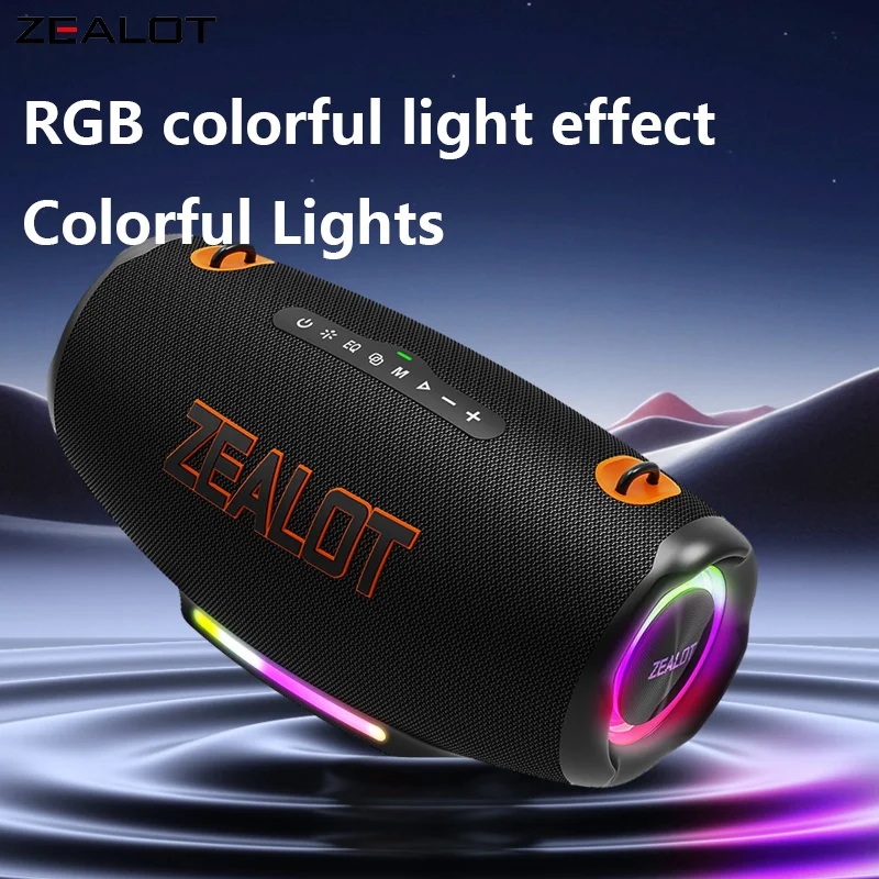 ZEALOT ZEALOT S127 100W Wireless Speaker, Outdoor Portable