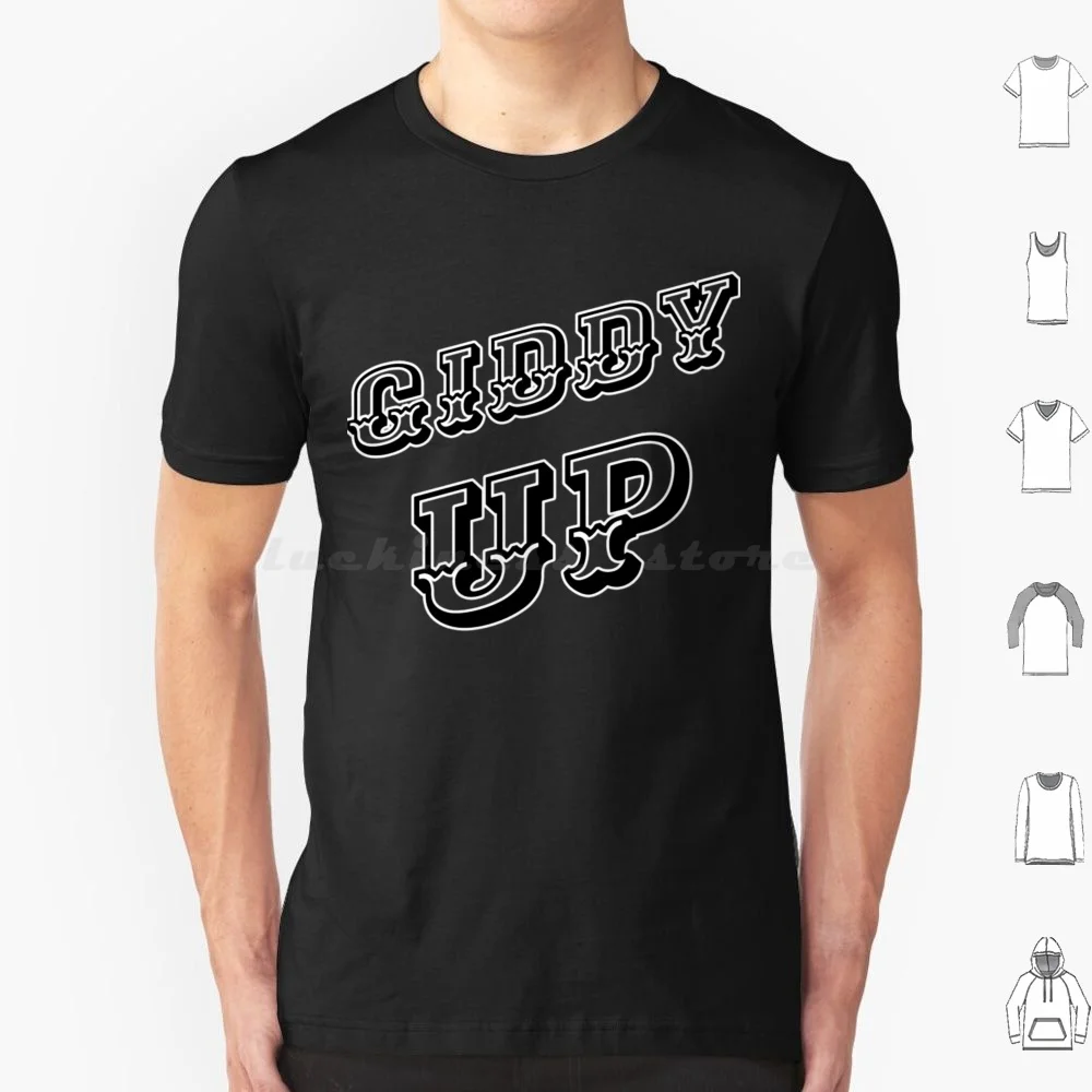 Maglietta Giddy Up Cotone Uomo Donna Stampa Fai Da Te Jerry Seinfeld George Kramer Tv Funny 90S Cosmo Kramer Elaine Benes Sitcom Comedy
