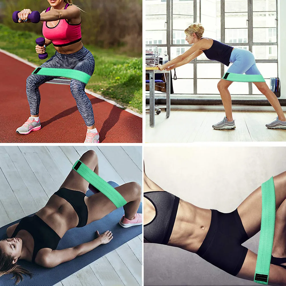 Yoga Resistance Bands 3Pcs Set Fitness Rubber Bands Expander Elastic Band for Fitness Booty Set Indoor Exercise Equipment