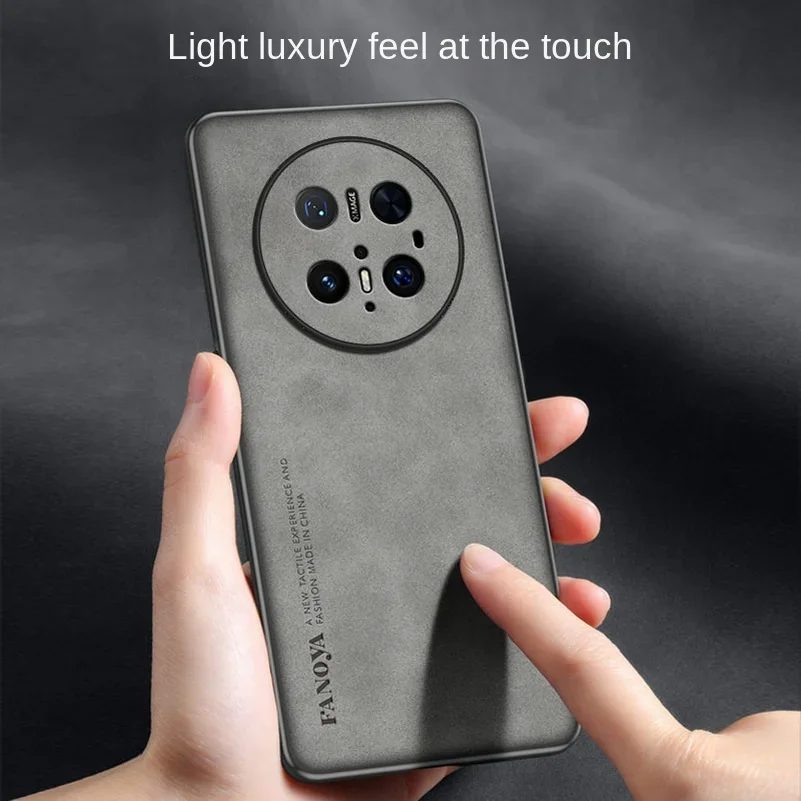 Enhanced Skinsheep Leather Matte Silicone Protective Case