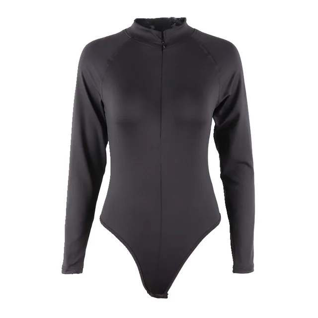 Heather Zipper Bodysuit 6