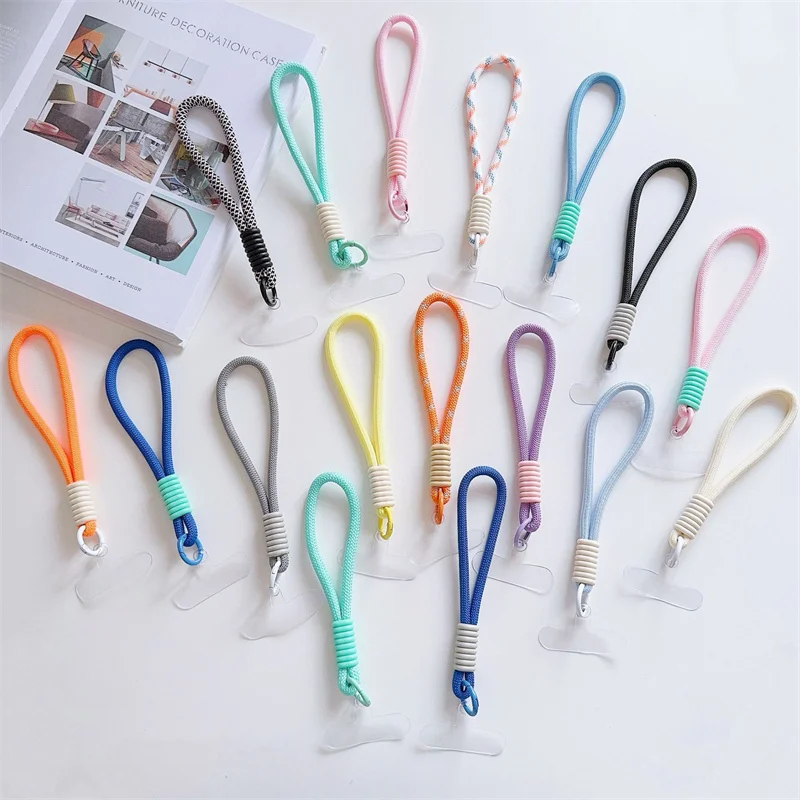 Mobile Phone Lanyard Strap Hanging Chain Ring Cord With Patch Wrist Strap For Cell Phone Case Rope Keychain Image 8