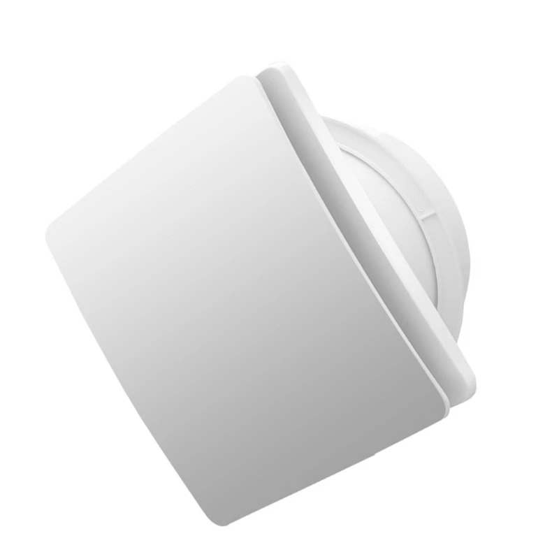 Bathroom Exhaust Fan 100mm with Humidity & Timer Quiet Operate Powerful 12W Ventilation Fan Simple Installs for Kitchen
