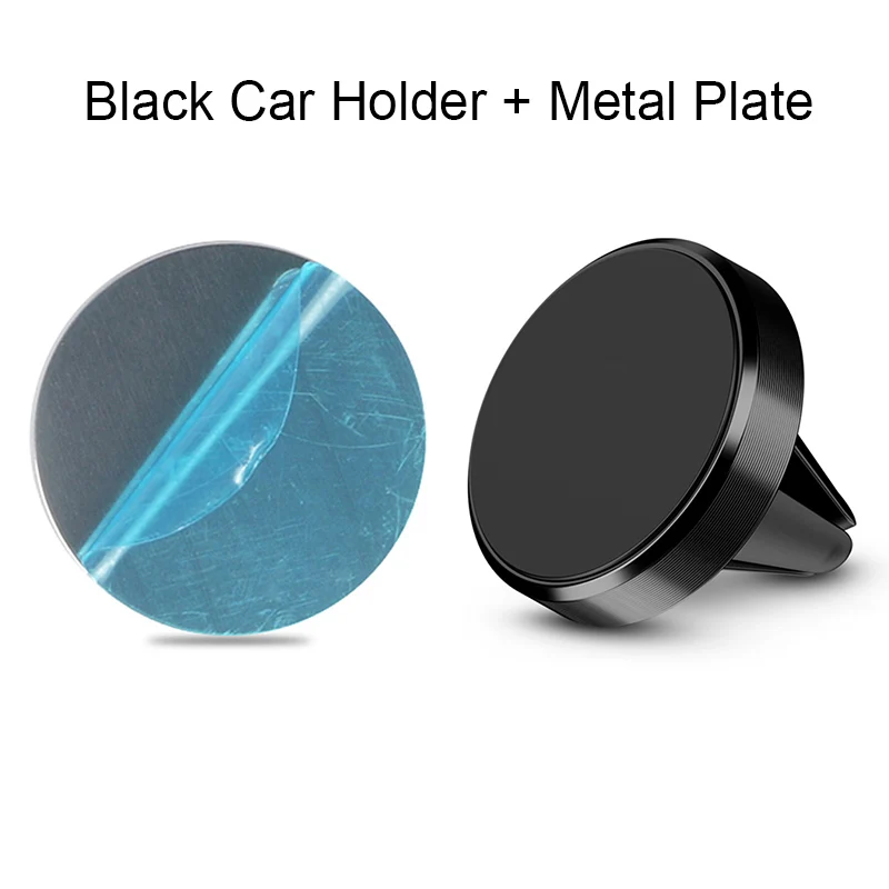 360° Rotatable Ventilation Hole Magnetic Car Bracket Suitable for GPS Navigation Universal Magnet Car Bracket Magnet Holder phone stands Holders & Stands