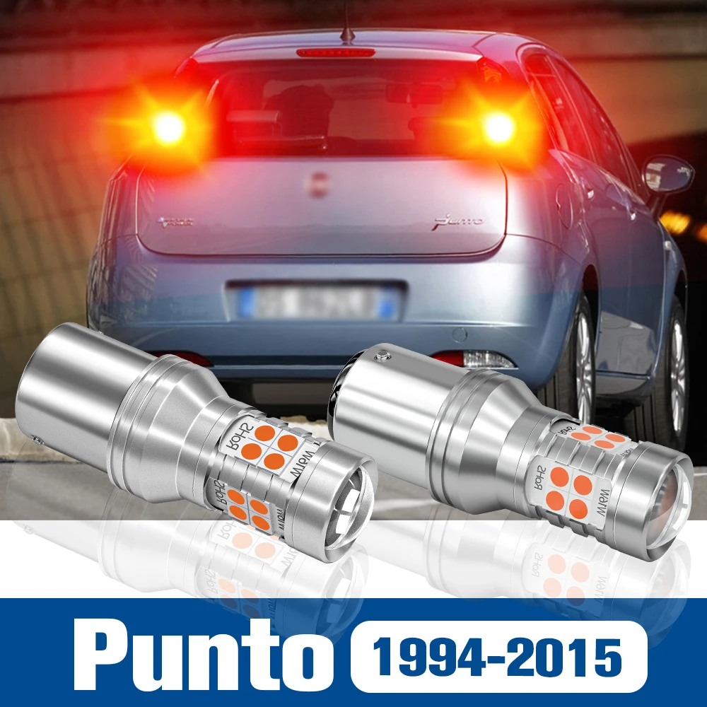 

2x LED Brake Light Blub Lamp Accessories Canbus For Fiat Punto 1994-2015 2004 2005 2006 2007 2008 2009 2010 2011 2012 2013 2014