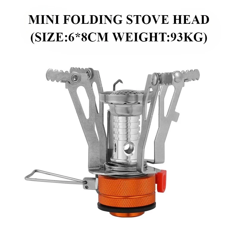 Ultralight Mini Camping Stove Foldable All-in-One Gas Heater Outdoor Cookware