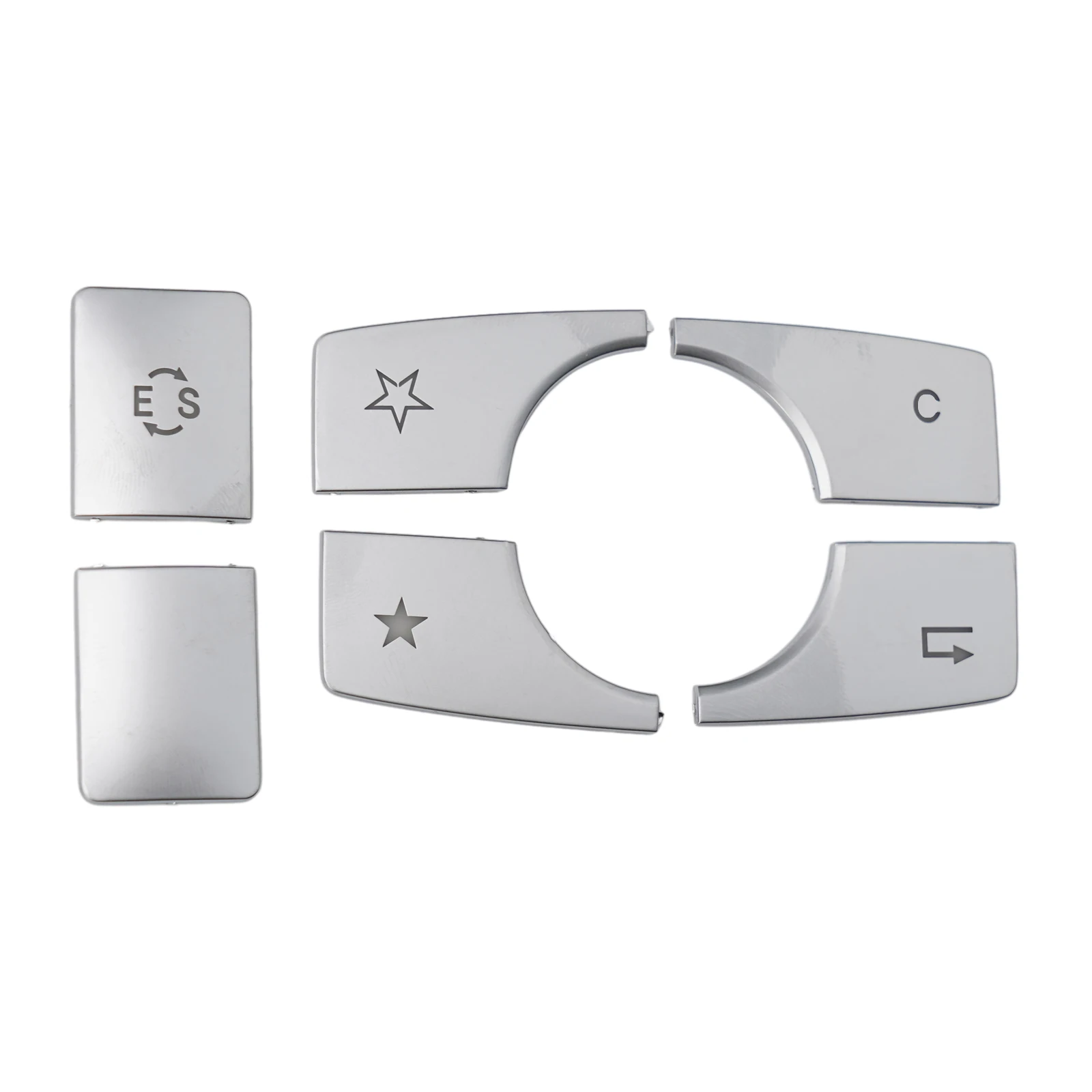 

4) Upgrade Your Car's Interior with 6Pcs Center Console Multimedia Button Cover for E Class W212 2010 2015