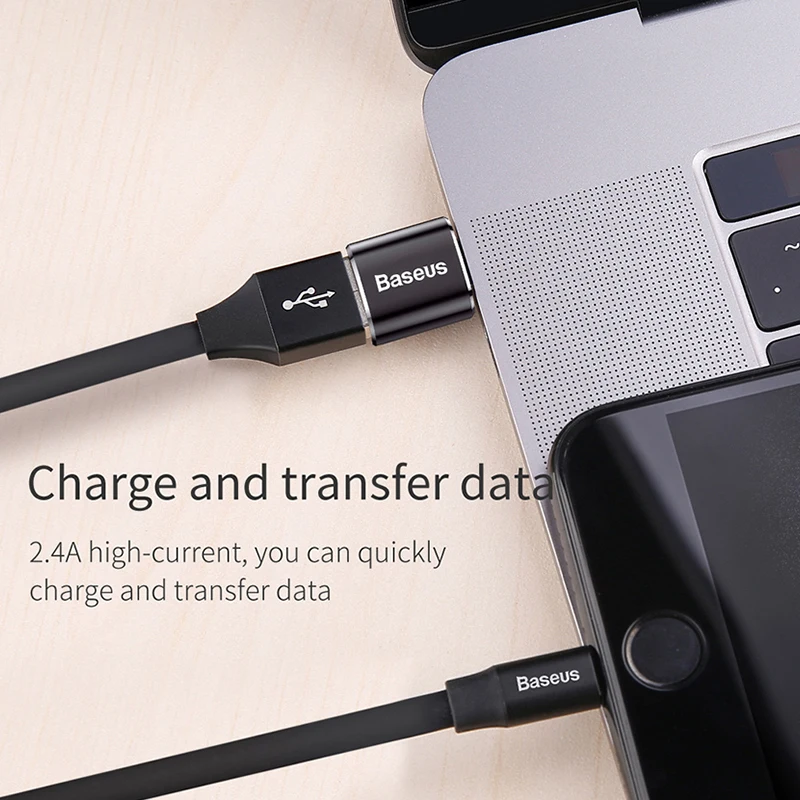 USB to Type C OTG Adapter For Macbook Samsung S10 Huawei