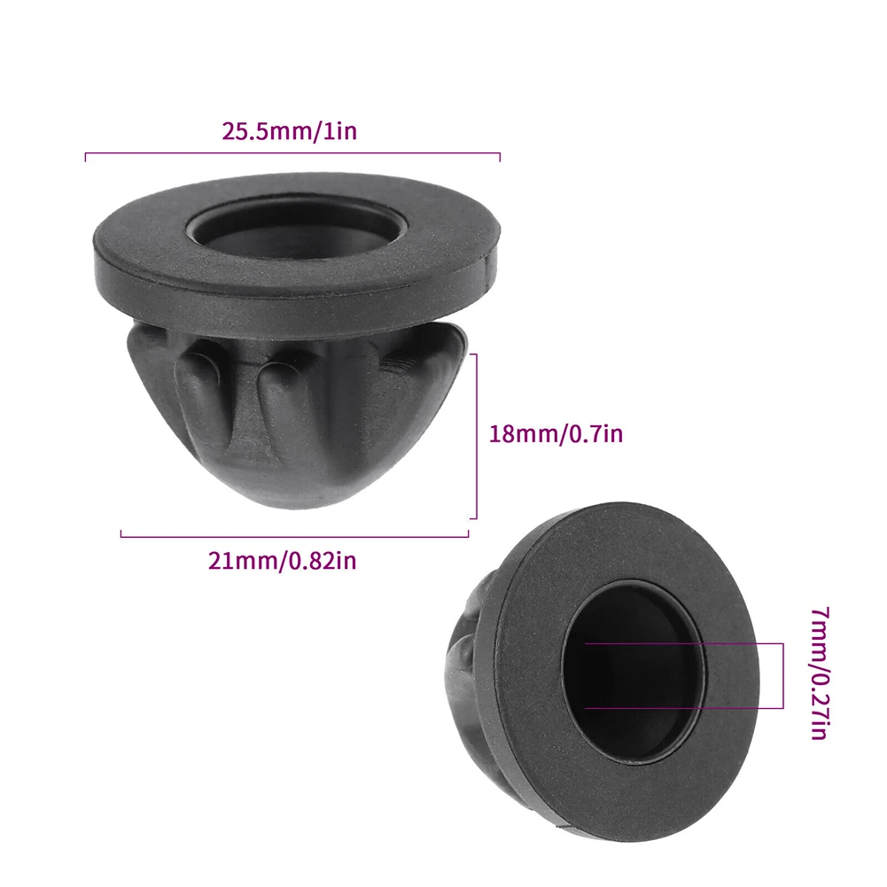 

1/4pcs Car Engine Cover Trim Rubber Mat Mount Grommet Bush Bump Stop 11127614138 For BMW 1 2 3 4 5 Series Car Accessories
