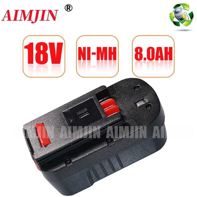 NEW HPB18 18V Rechargeable Tools Battery For Black Decker Hpb18 Fs180 A1718  A18NH BD18PSK EPC18 HP188F2B KC1800Sk Fs1800CS