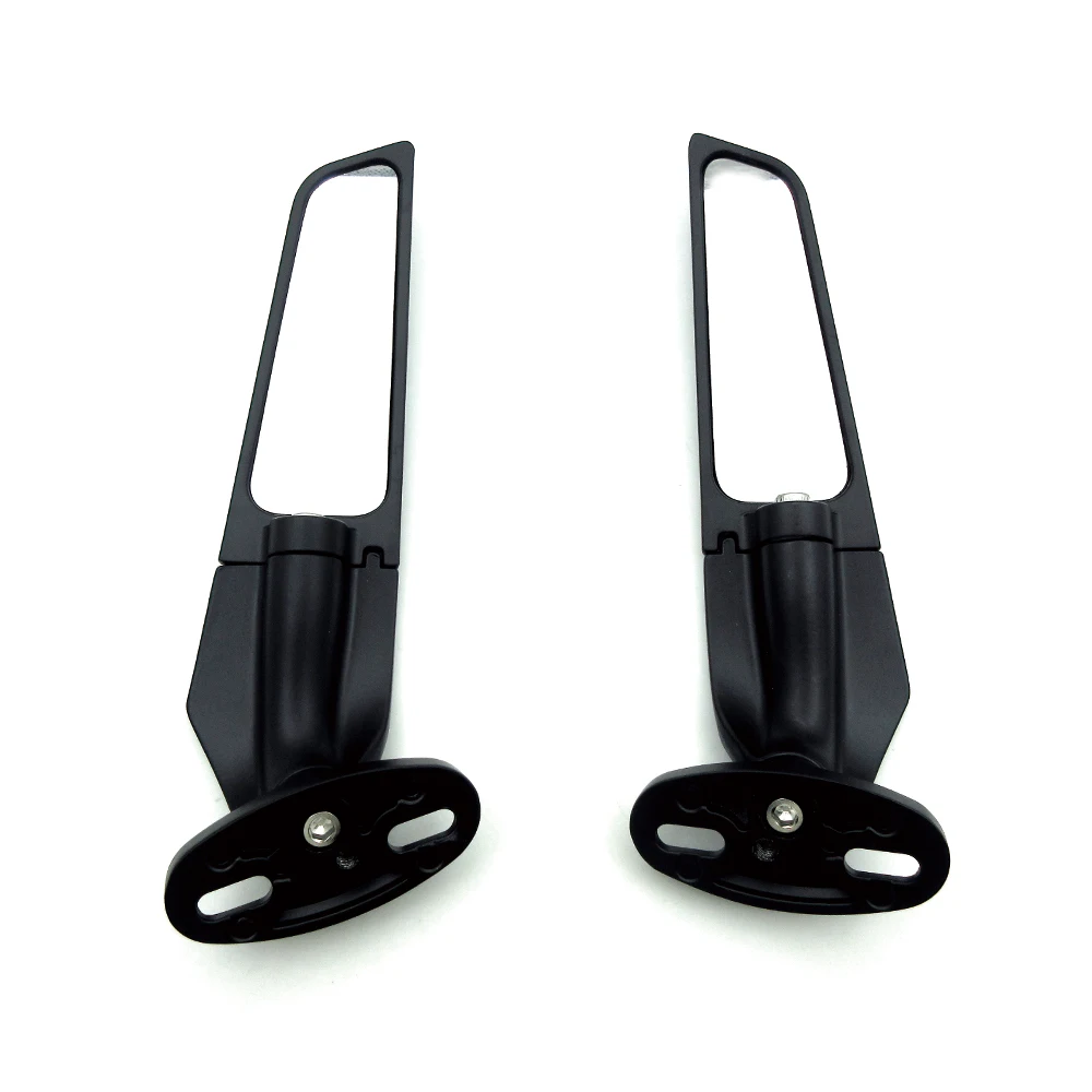 

Новые модифицированные зеркала заднего вида для мотоциклов, Регулируемые вращающиеся поворотные боковые крыла для Yamaha R25 R3 R15-V3 2018 2019 2020