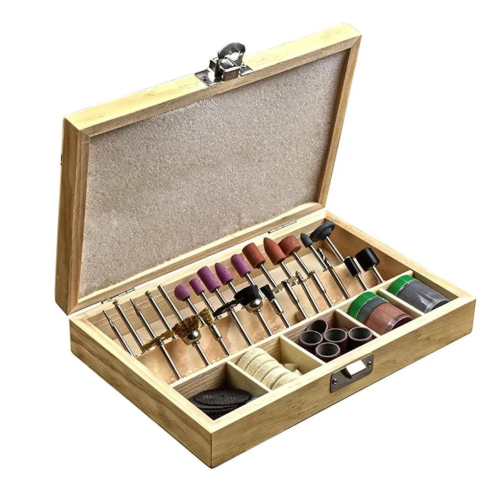 Set Utensili Abrasivi Per Dremel - Punta Smerigliatrice 1/8 Per Affilatura E Lucidatura