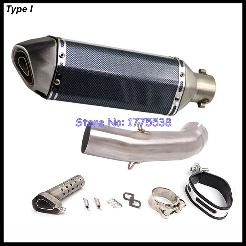 For KTM 390 250 Adventure ADVMotorcycle Exhaust Escape Moto Muffler Middle Link Pipe DB Killer for KTM 390 ADV 250 ADV 2020-2022 - Image 6