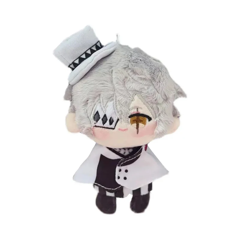 Anime Bungo Stray Dogs Gogol Fyodor Dostoevsky Nakahara Chuuya Cute 10cm Plush Dango Cartoon Dolls Bag Pendant Keychain Gift kpop stray kids cartoon pocket tape straykids 5star sticker hand account tape washi paper tapeskz handbook stickers