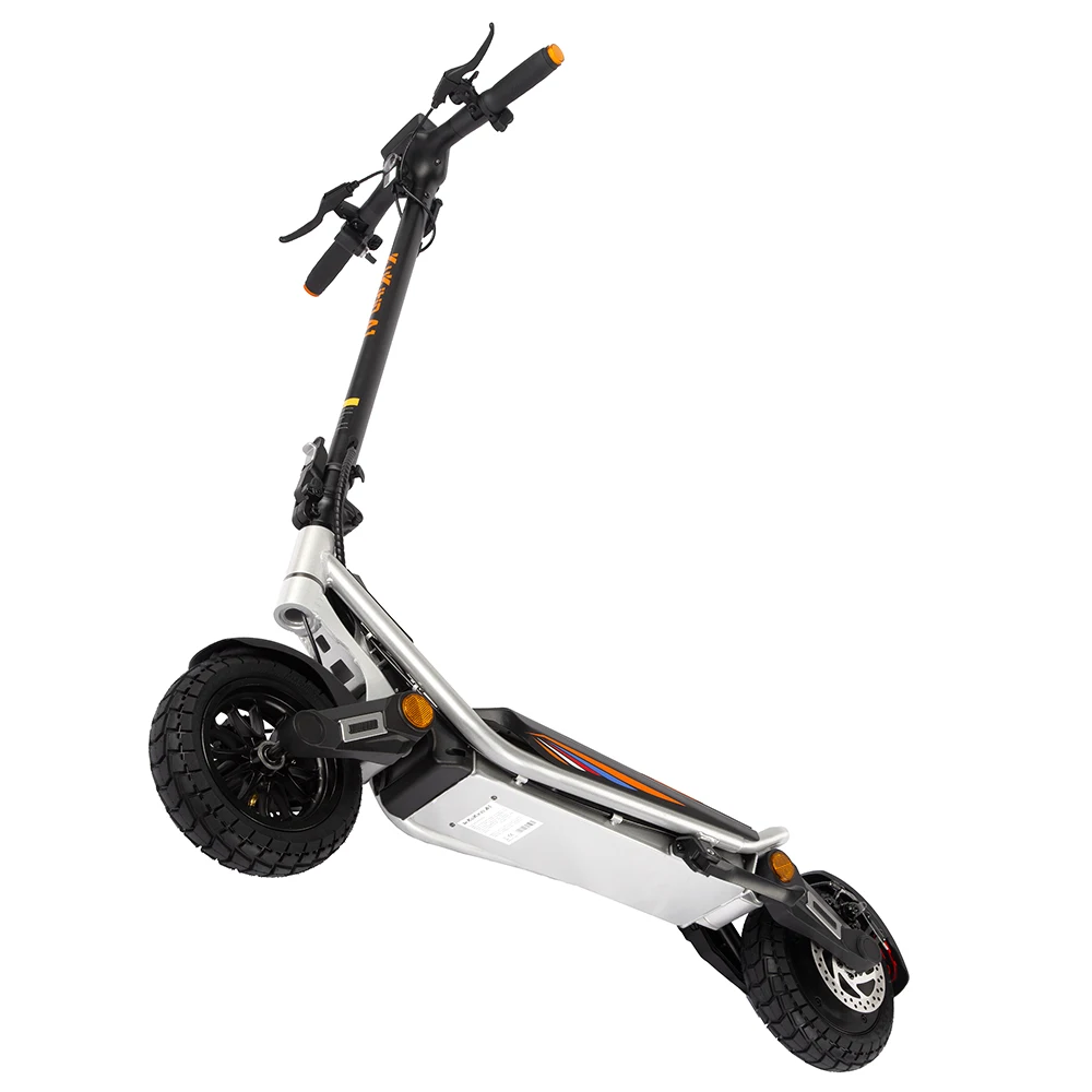 Scooter elettrico pieghevole Kukirin A1, motore da 800 W, batteria 48 V 13 Ah, pneumatico a vuoto da 10 pollici, velocità massima 45 km/h, portata 45 km, freno a disco - immagine 5