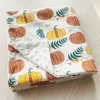 Knitted Cotton bean fleece double-sided baby blanket swaddle children's blanket cartoon soft and comfortable newborn quilt 1