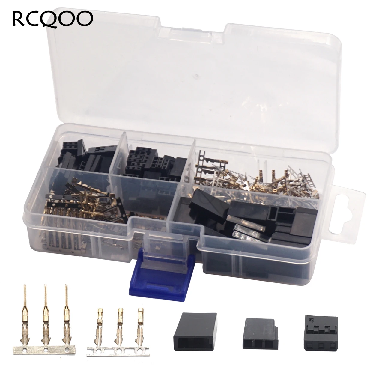 30sets Rc Servo Plug Male Female Connector Crimp Pin