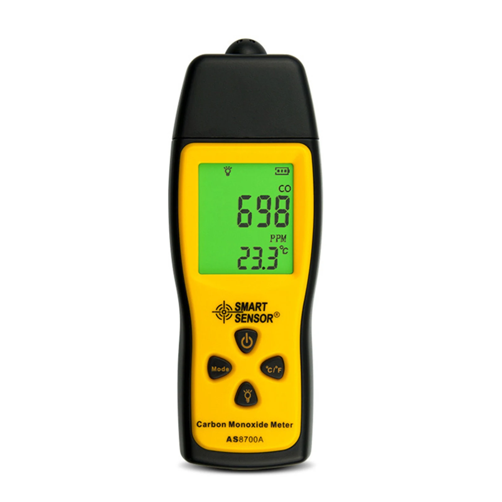 

Handheld Carbon Monoxide Detector with Carbon Monoxide Gas Tester Monitor Detection Meter LCD Display and Audible Alarm