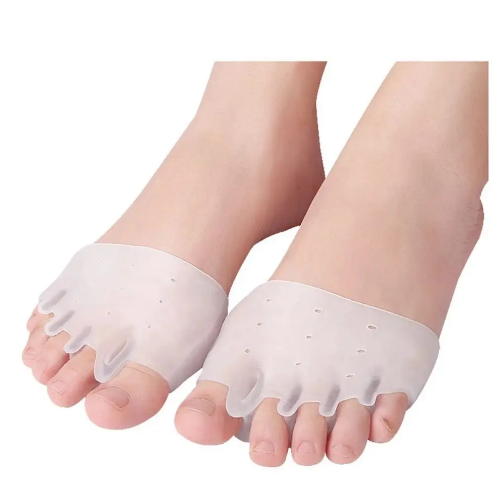 Forefoot Pads Toe Separator Cushion Pad Silicone Pain Relief Shoes Insoles Toe Hallux Valgus Corrector Gel Pads Foot Care Best Sellers In Beauty & Health