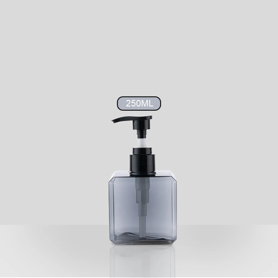 1000ml Square Refillable Pump Bottle for Shampoo, Conditioner, and Body Wash