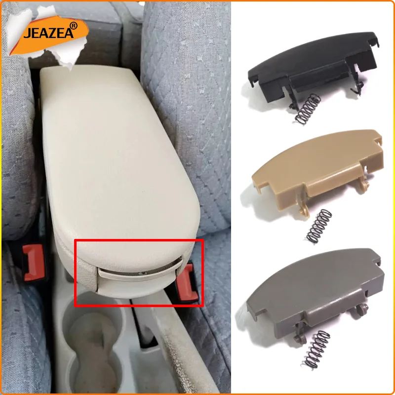 Center Console Armrest JEAZEA Car Styling 3B0868445B41 3B0868445 Armrest Latch Lock Catch Button For VW Passat Golf Bora Jetta Beetle Skoda Octavia